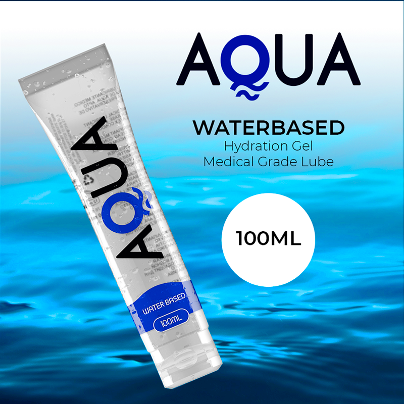 AQUA QUALITY - Lubrifiant à Base d'Eau 100 ml