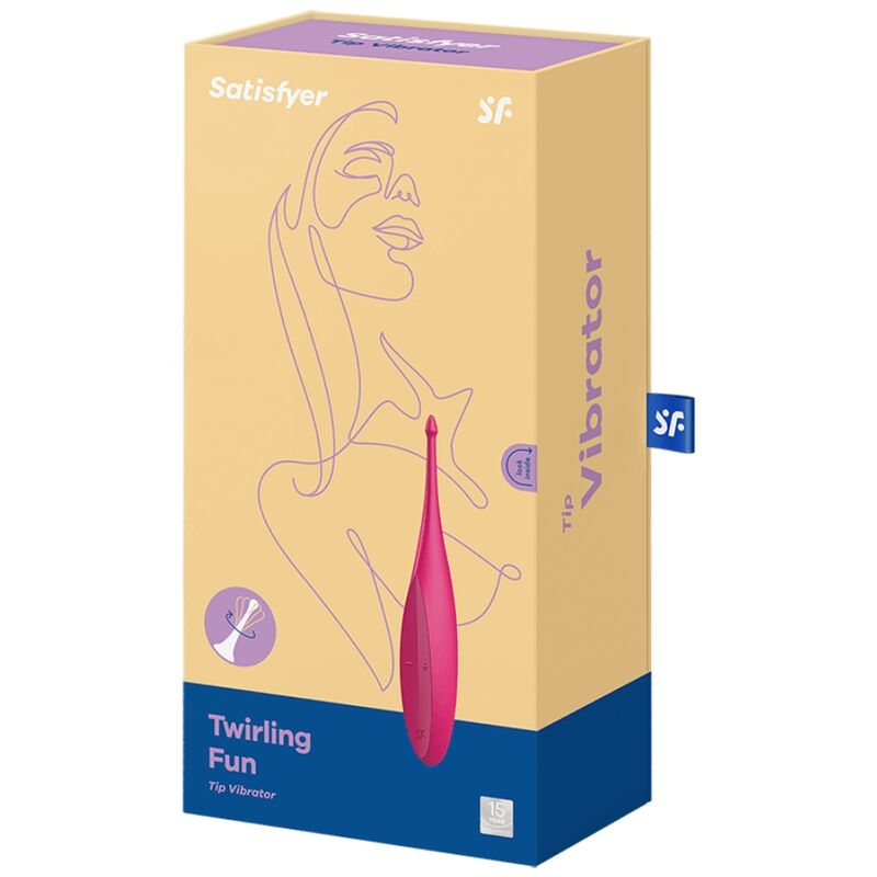 Vibromasseur Twirling Fun Tip rose Satisfyer