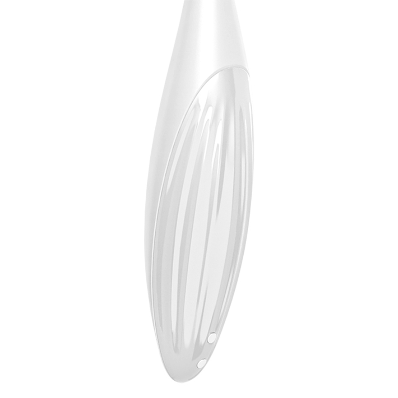 Vibromasseur clitoridien blanc