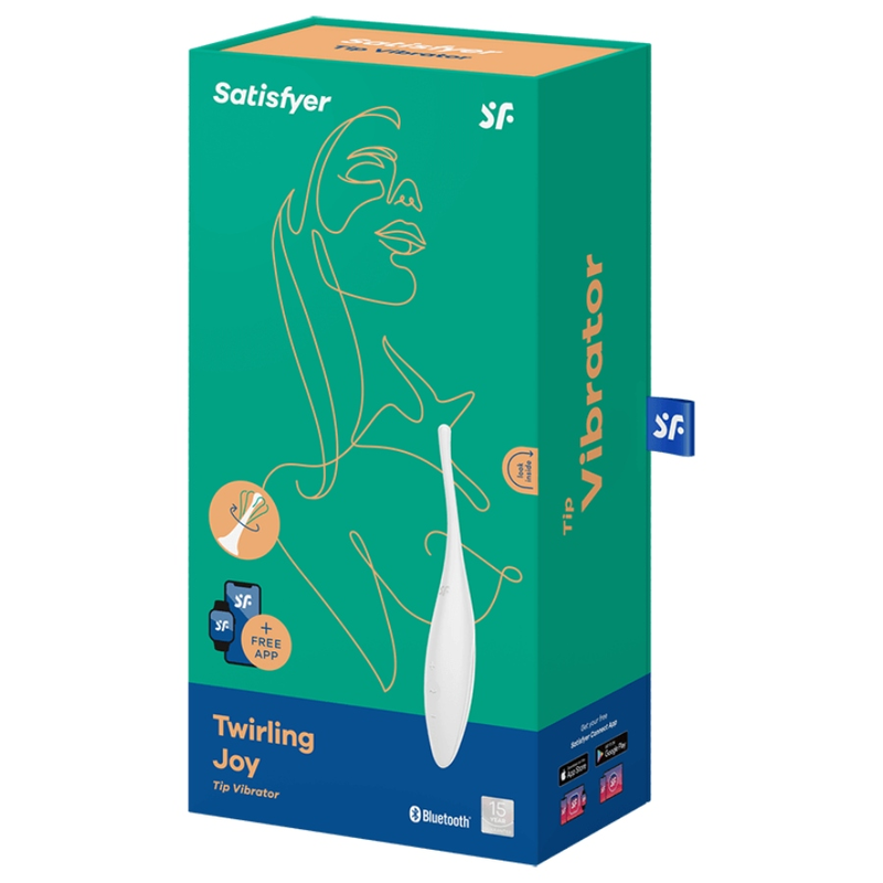 Vibromasseur clitoridien blanc