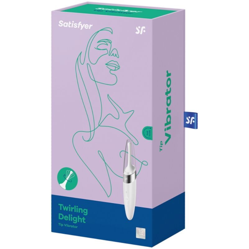 Vibromasseur Pointe Clitoris Twirling Delight Satisfyer