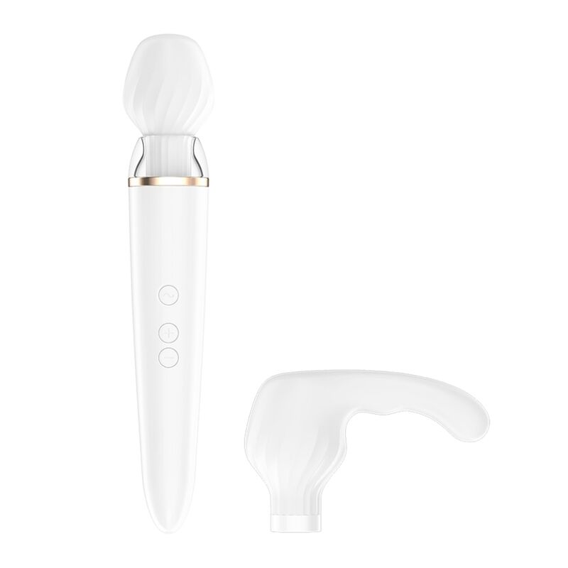 Masseur Satisfyer Double Wand-er Blanc