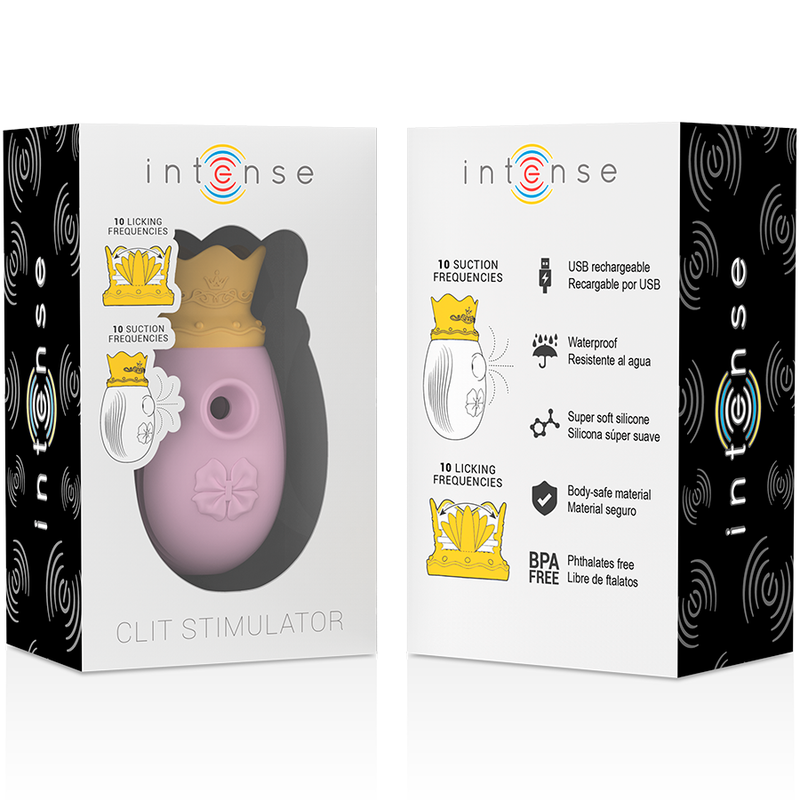 Intense - Stimulateur Clitoridien Léchage & Aspiration