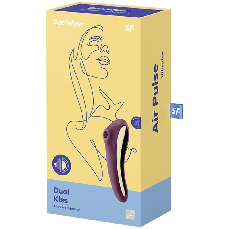 Vibromasseur Satisfyer Dual Kiss Air Pulse