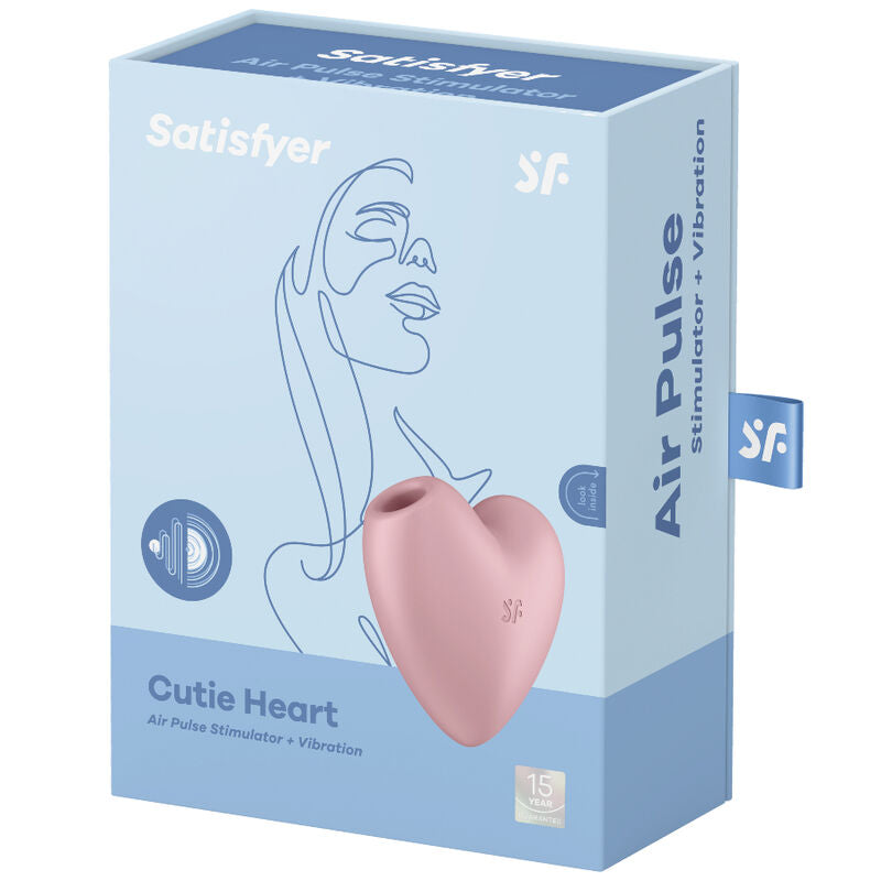 Cutie Heart - Stimulateur à air pulsé