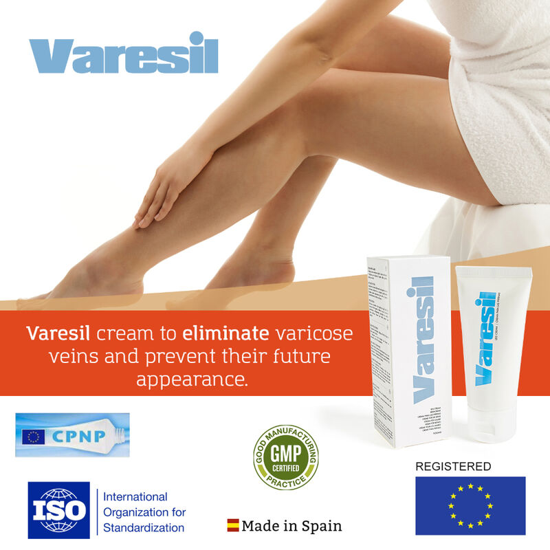 Crème Varesil pour Varices - 500 Cosmetics - Tube 75 ml