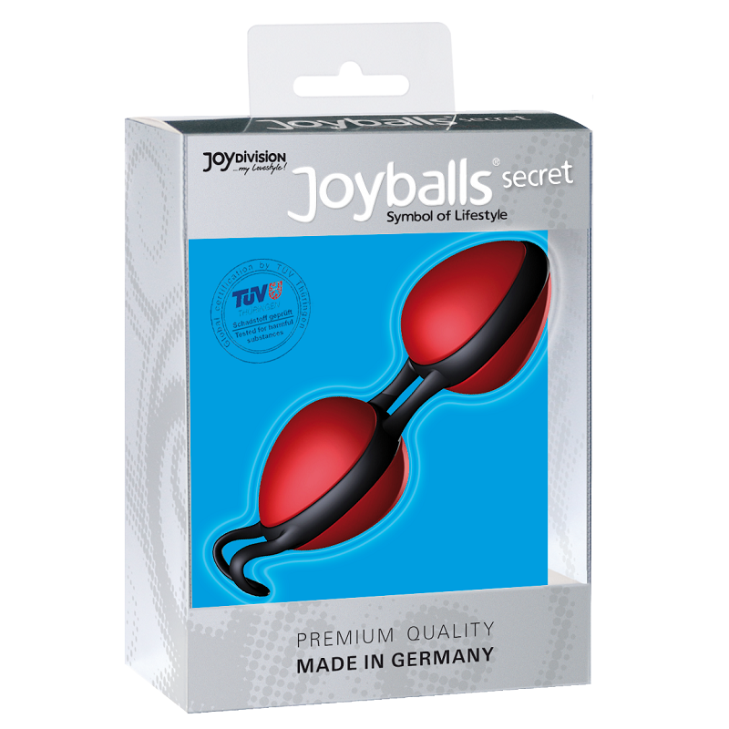 Boules Vaginales Joydivision Joyballs Secret Noir et Rouge