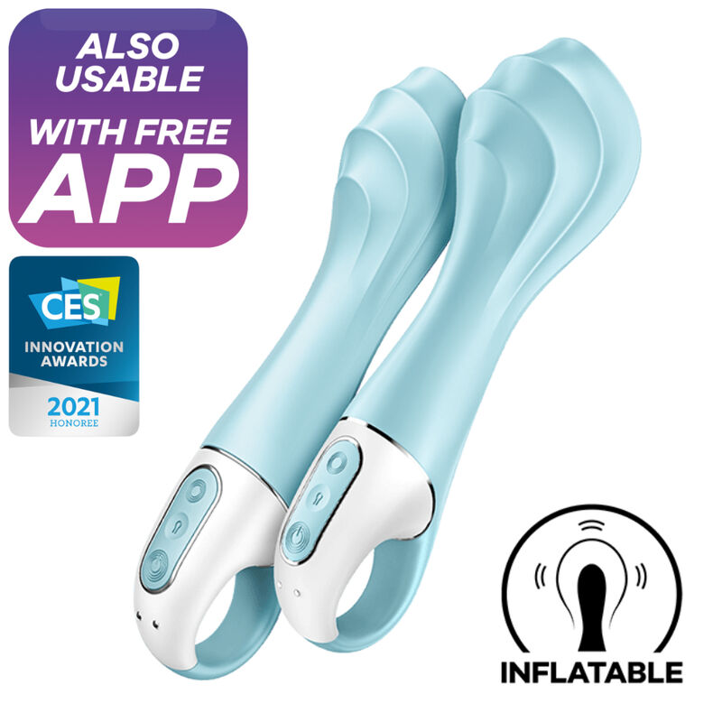 Vibromasseur Air Pump G-Spot Satisfyer Bleu