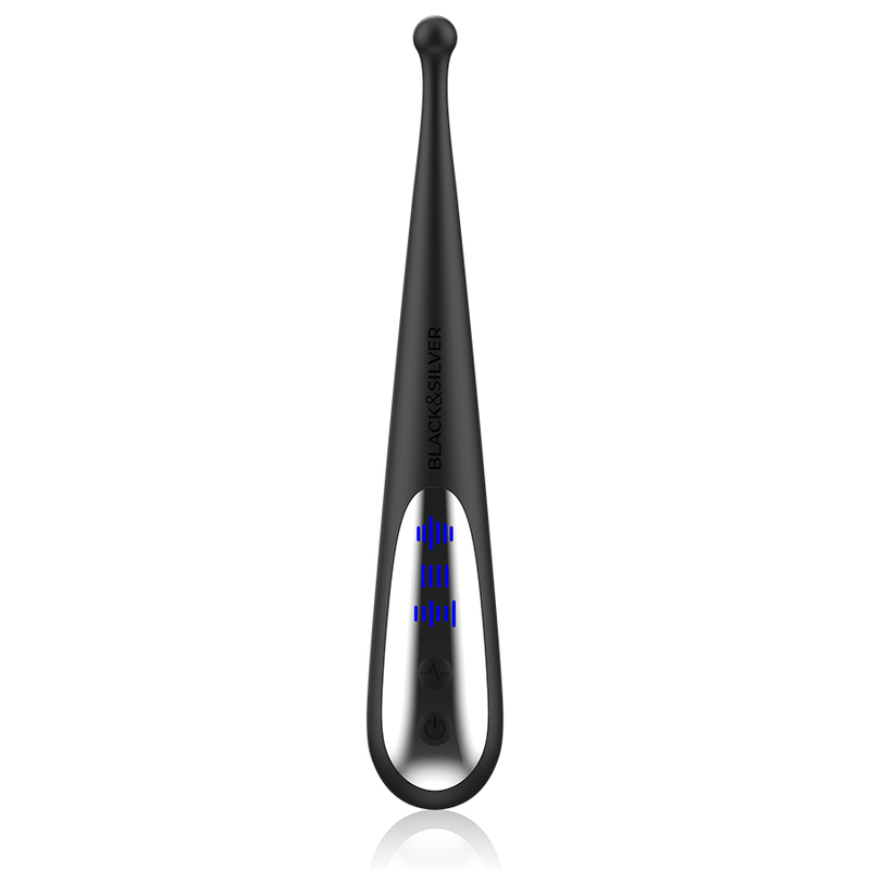 Kenneth Black&Silver - Vibromasseur puissant