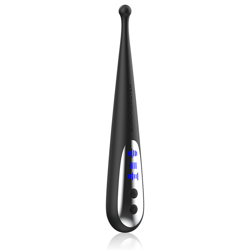 Kenneth Black&Silver - Vibromasseur puissant