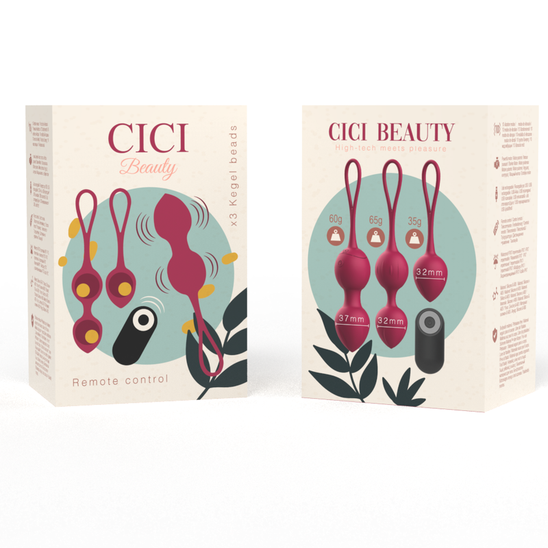 Boules de Kegel vibrantes CICI BEAUTY