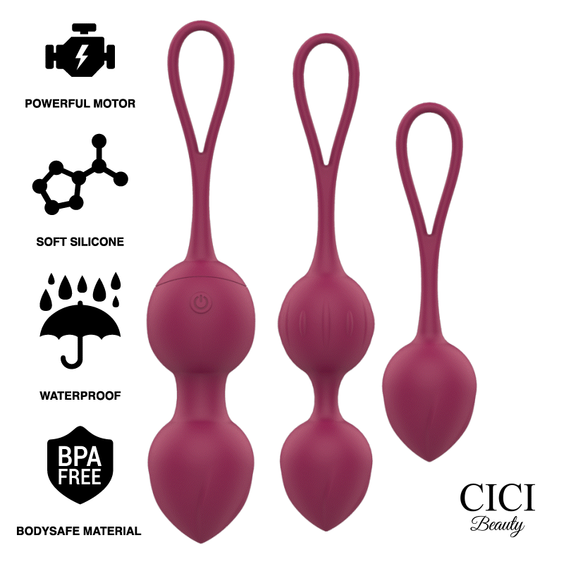 Boules de Kegel vibrantes CICI BEAUTY