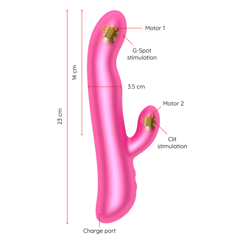 Vibromasseur Lapin ONINDER OSLO