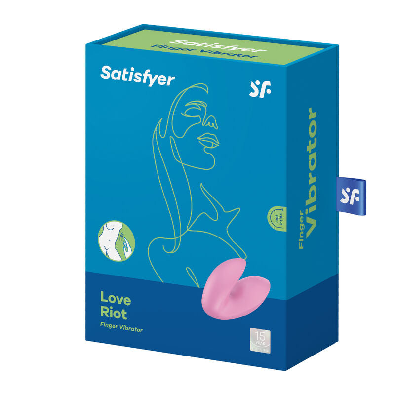 Vibromasseur à doigt Love Riot Satisfyer