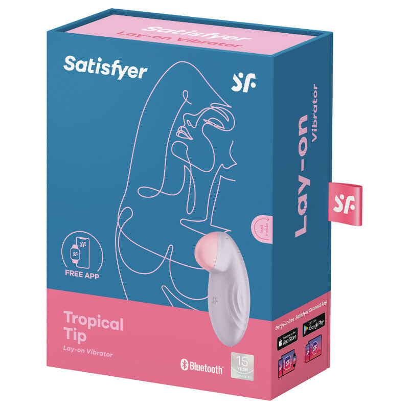 Vibromasseur Poser Tropical Tip Lilas Satisfyer