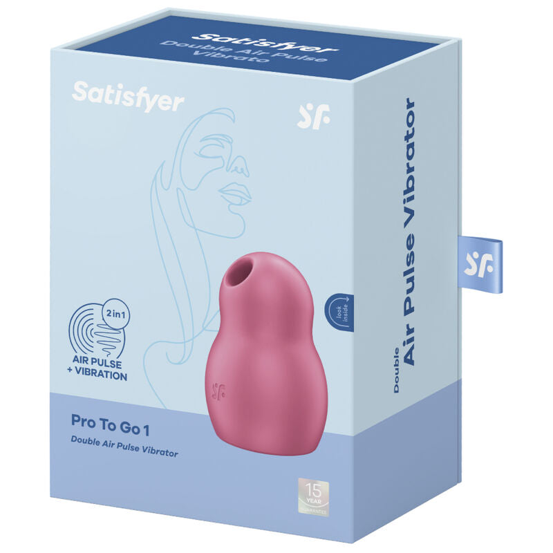 Stimulateur clitoridien double effet Satisfyer Pro To Go 1