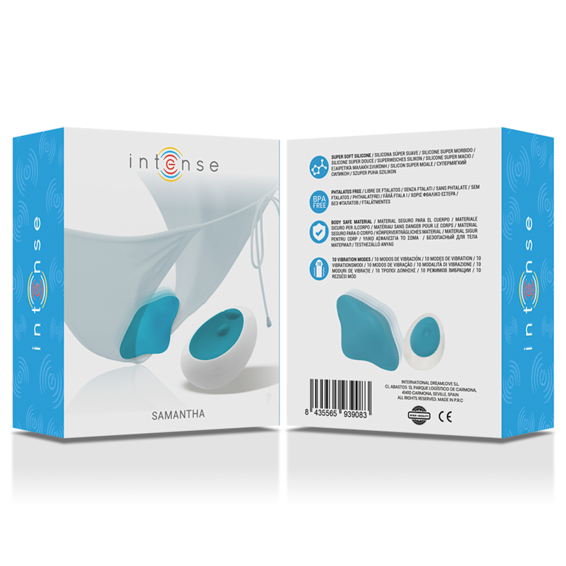 Culotte vibrante avec télécommande pour sensations discrètes