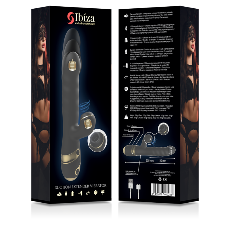 Vibromasseur Ibiza - Double Stimulation