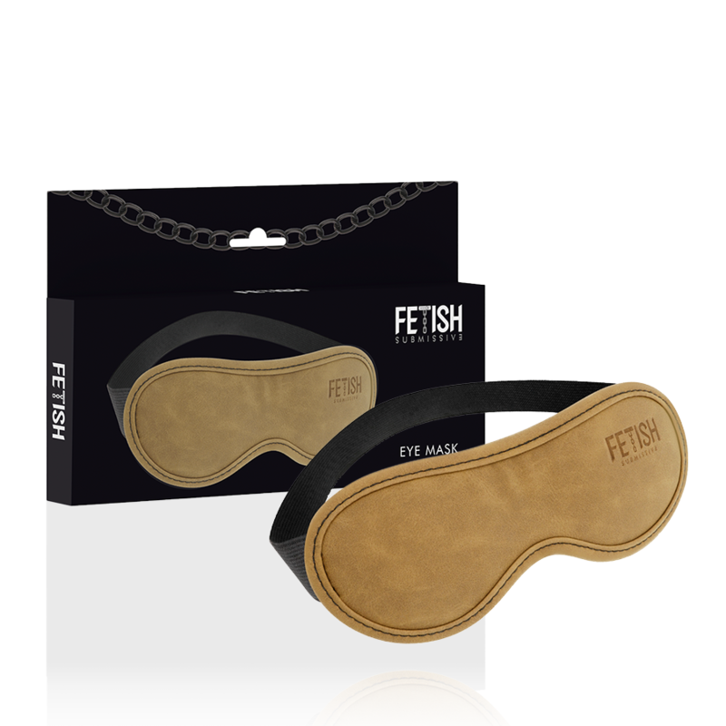 Masque en Cuir Vegan avec Doublure en Néoprène