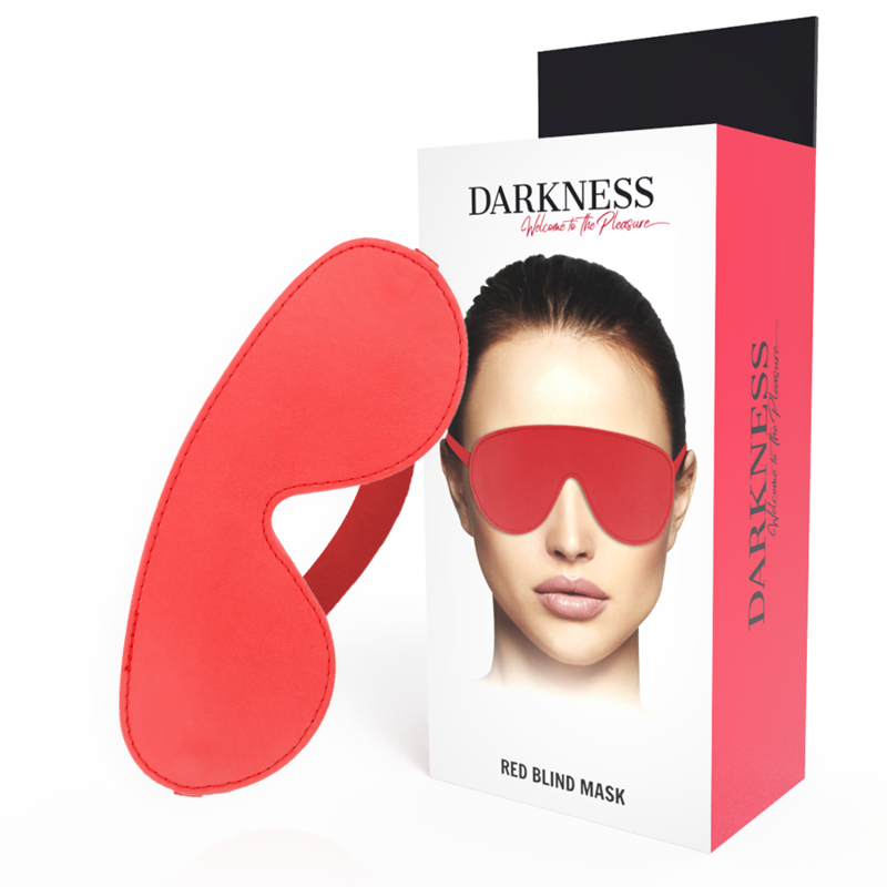 Masque Rouge Darkness - Expérience Sensuelle