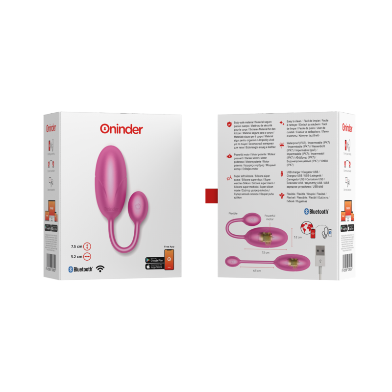 Oeuf vibrant ONINDER Tokyo Rose