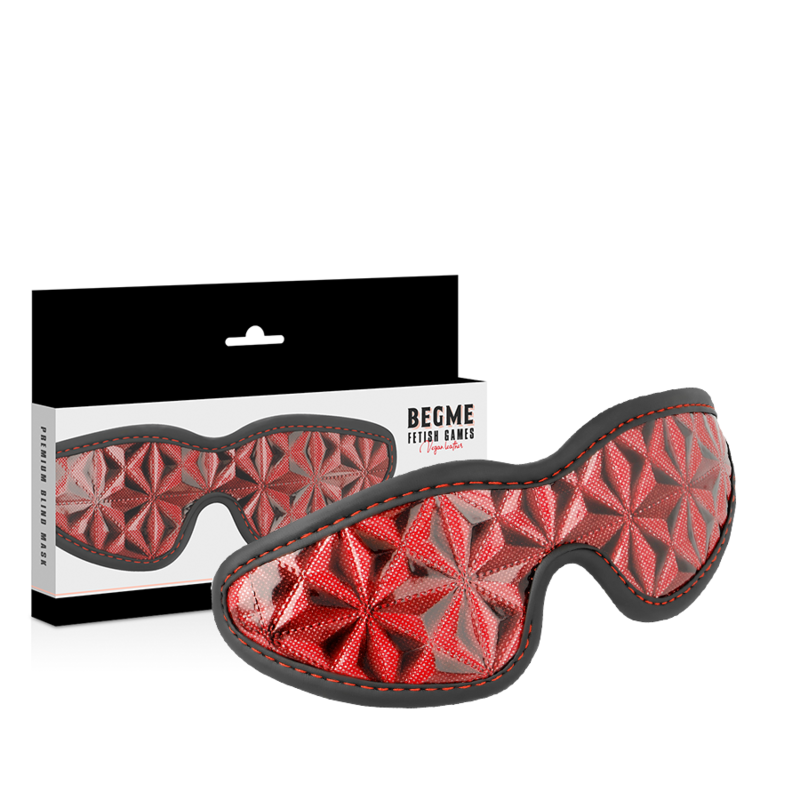Masque Aveugle BEGME Rouge BDSM