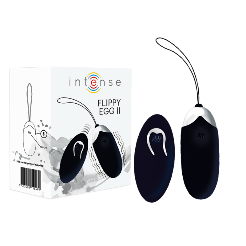 Œuf Vibrant Flippy II avec Télécommande