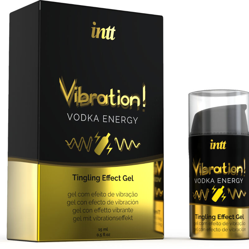 Gel vibrant stimulant intime Vodka Intt 15 ml