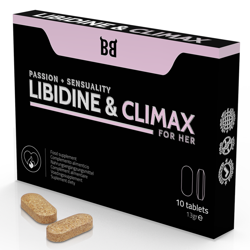 Libidine & Climax - Augmentation de Libido et Plaisir Femme (10 Gélules)
