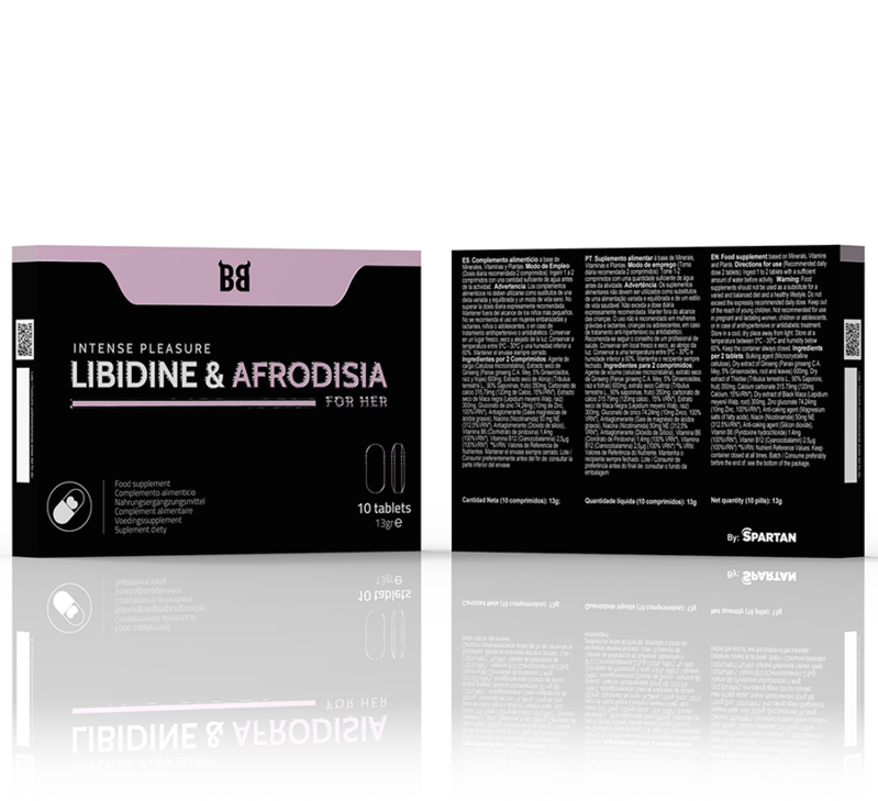 Libidine & Afrodisia Plaisir Intense – (10 Comprimés)