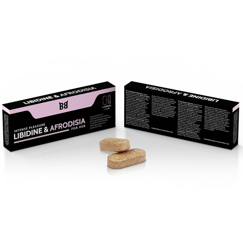 Libidine & Afrodisia - Complément pour stimuler la libido féminine