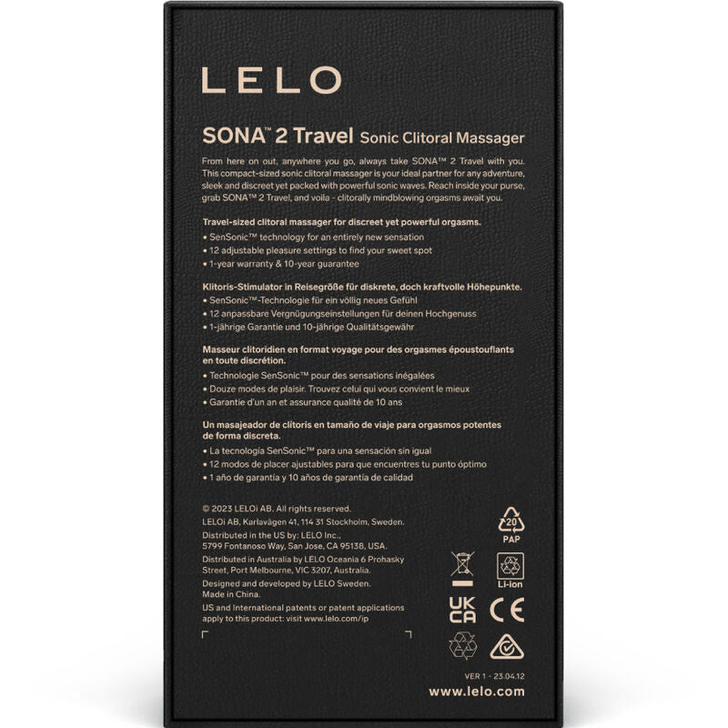 Sona 2 Travel Rose – Masseur sonique voyage
