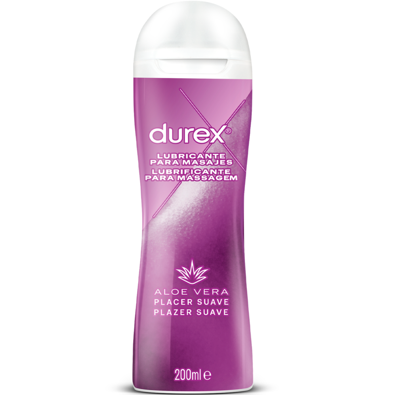 Lubrifiant intime et massage à l'aloe vera Durex 200 ml