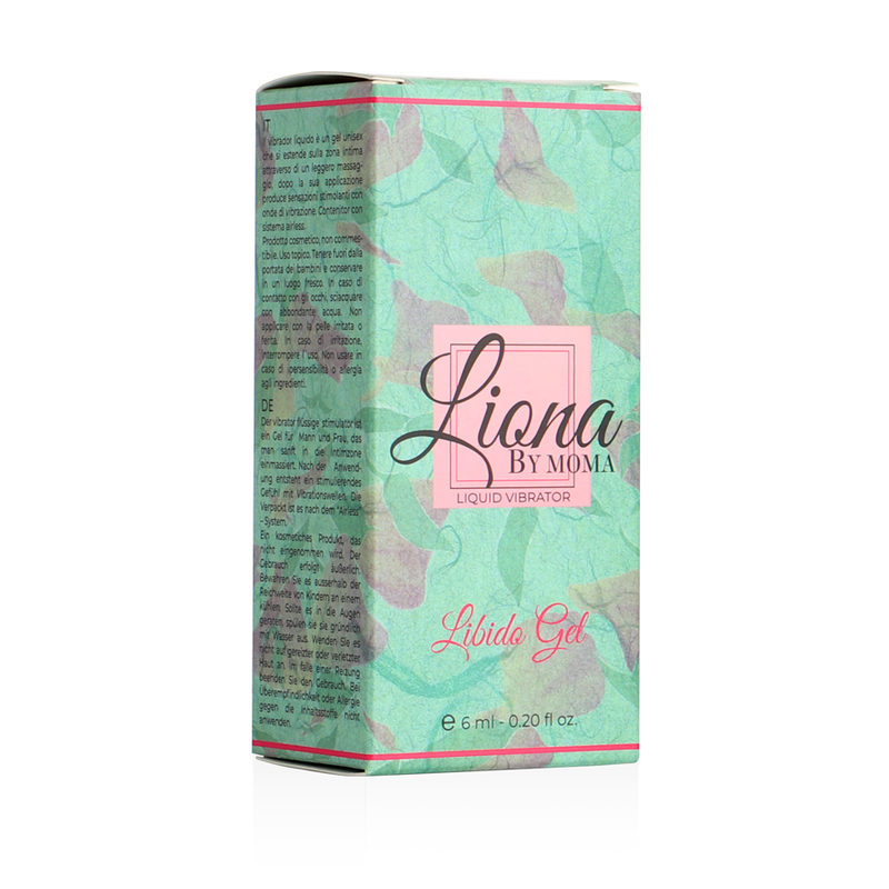 Vibromasseur Liquide Libido Liona by Moma 6 ml