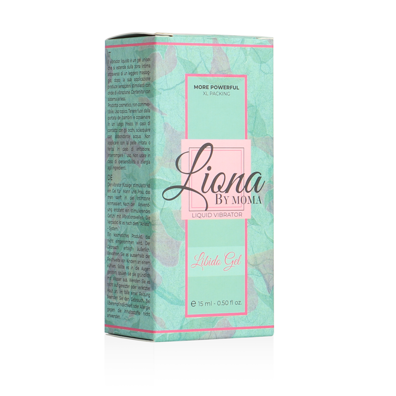 Vibromasseur Liquide Libido Liona by Moma 15 ml