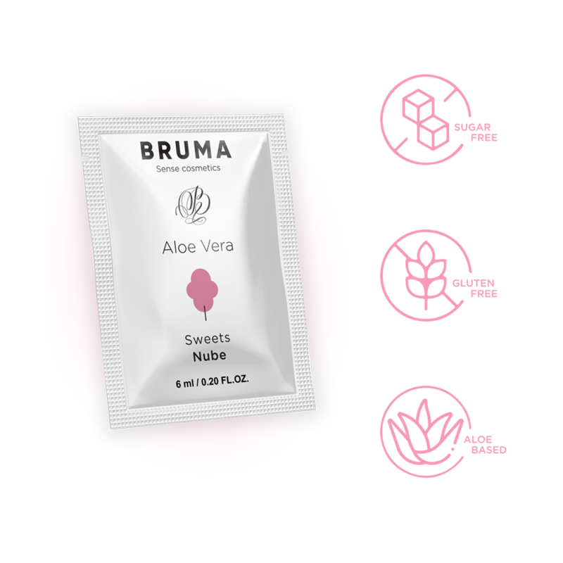 Gel Glissant Aloe Vera Saveur Bonbons BRUMA