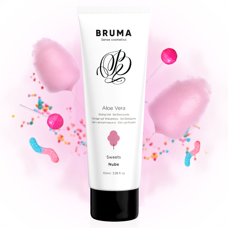 Gel Glissant Aloe Vera Saveur Bonbons Bruma 100 ml