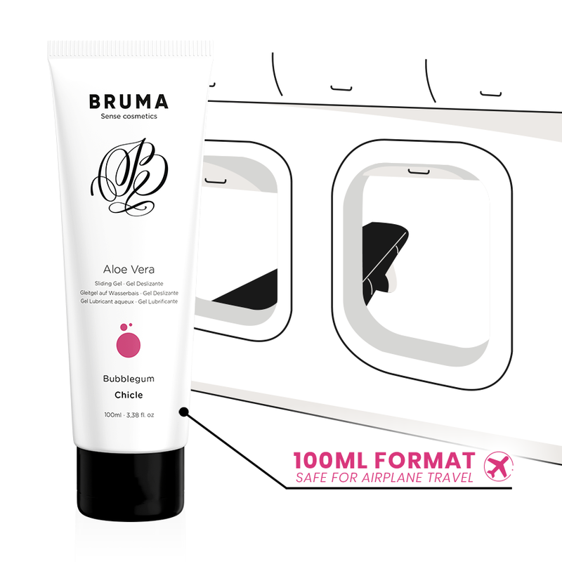Gel Glissant Aloe Vera Bubblegum BRUMA 100 ML