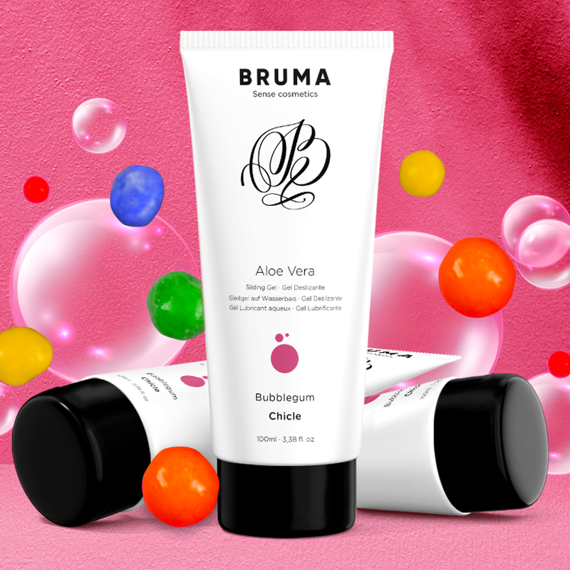 Gel Glissant Aloe Vera Bubblegum BRUMA 100 ML