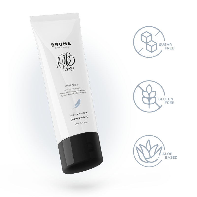 Gel Glissant Aloe Vera Confort Naturel Bruma 100 ml