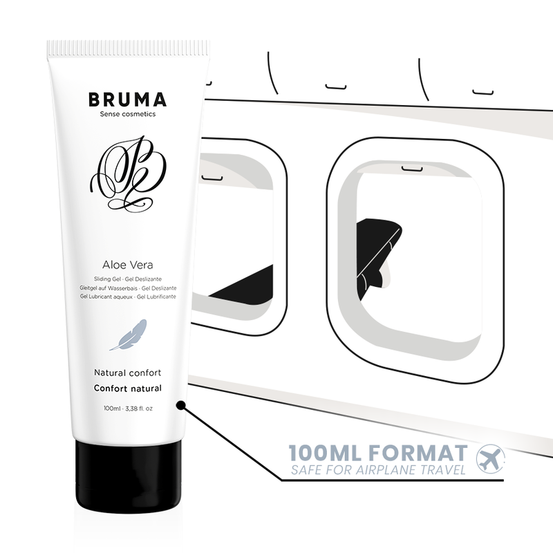 Gel Glissant Aloe Vera Confort Naturel Bruma 100 ml