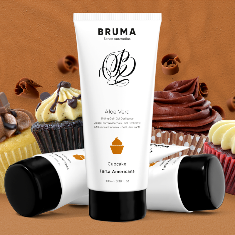 Gel Glissant Aloe Vera Cupcake BRUMA 100 ML