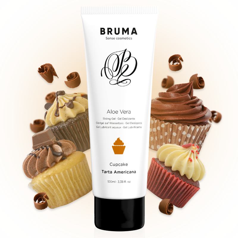 Gel Glissant Aloe Vera Cupcake BRUMA 100 ML