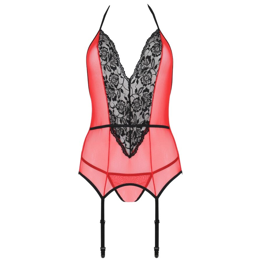 Corset Peonia Passion Rouge