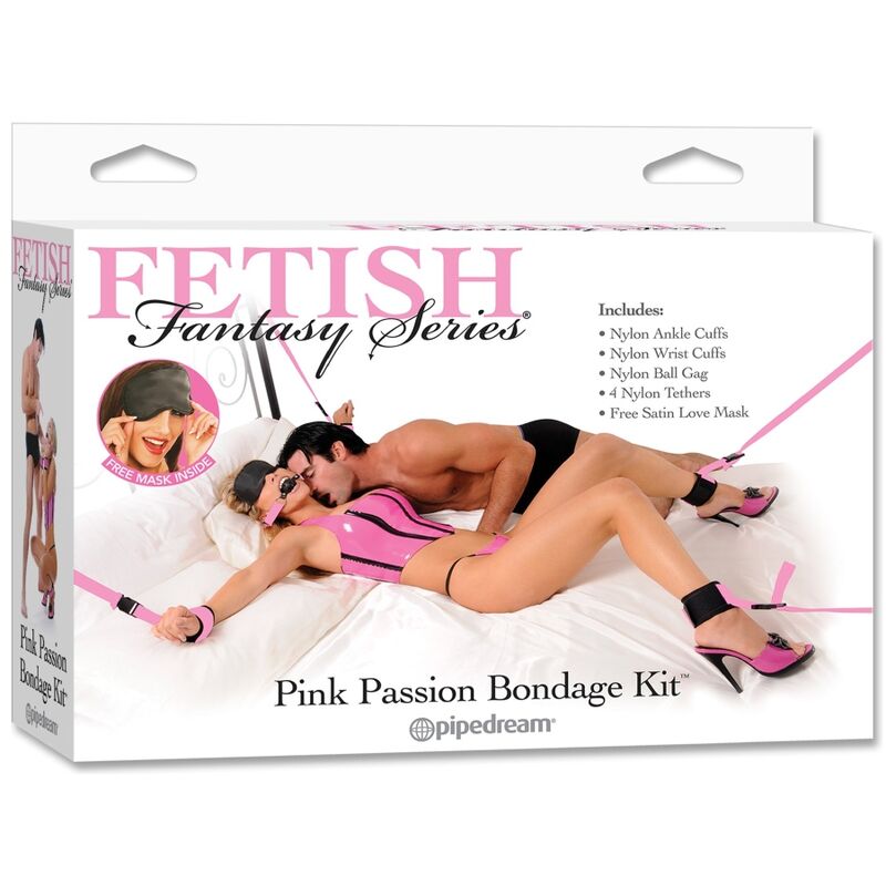 Kit de Bondage Rose - Fetish Fantasy Series