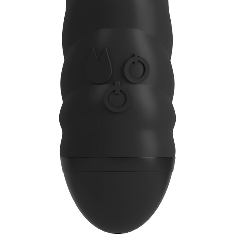 Vibromasseur Twister et Masseur Rotateur Lapin Noir