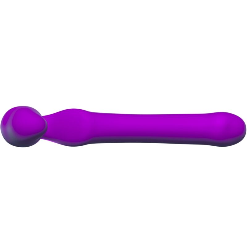 Gode Ceinture Queens Souple Violet Taille M Adrien Lastic