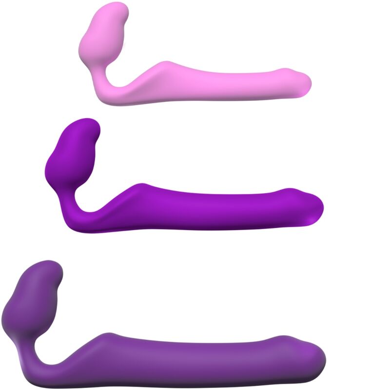Gode Ceinture Queens Souple Violet Taille M Adrien Lastic