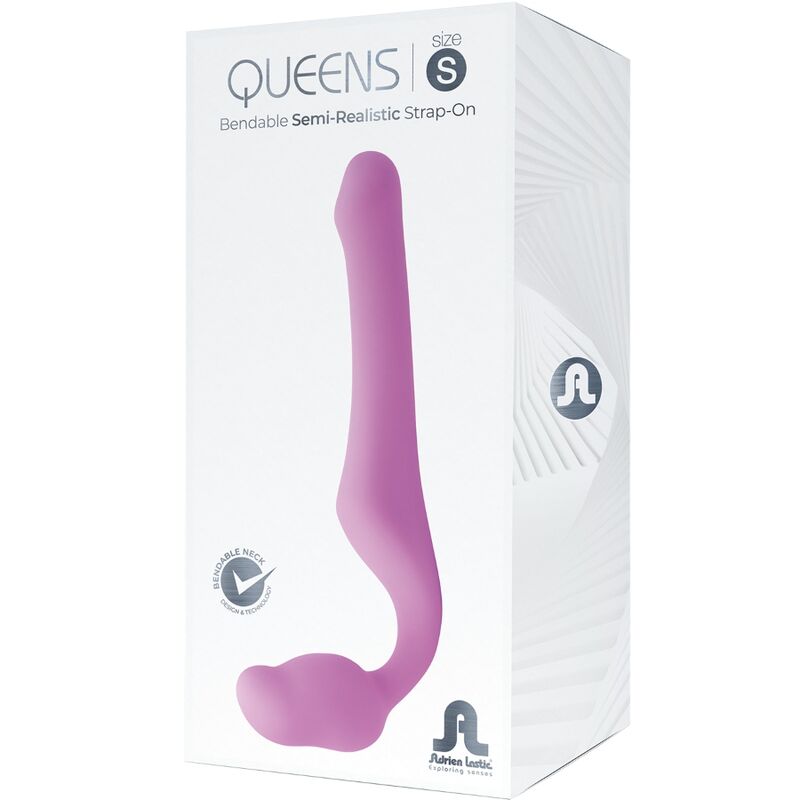 Queens Strap-on Souple Rose Taille S Adrien Lastic