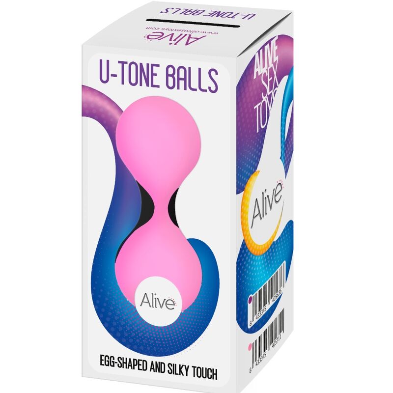 Boules de tonification pelvienne roses U-TONE
